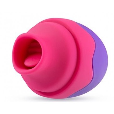 Фиолетовый вибростимулятор Flutter Tongue